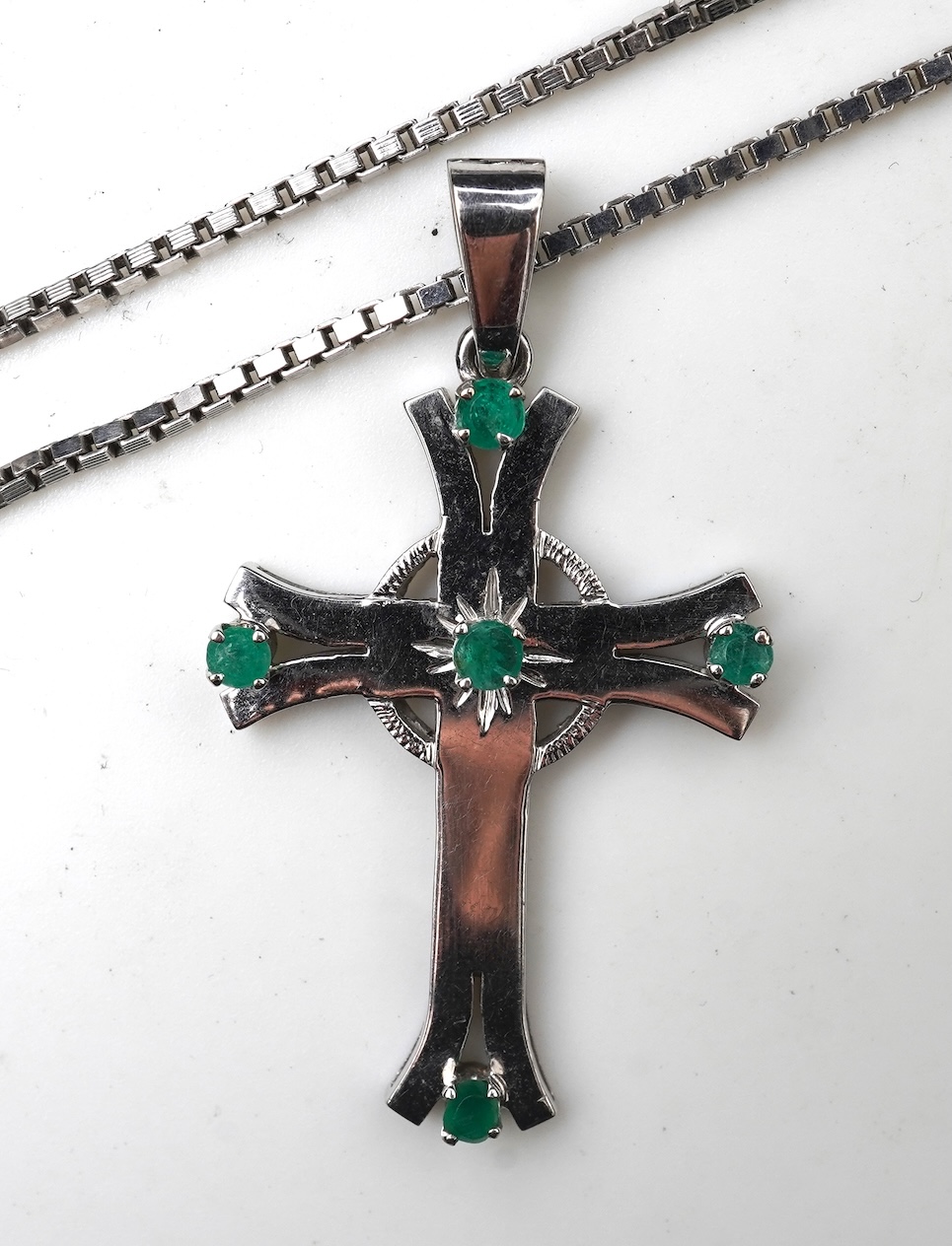 A group of gem-set and diamond jewels